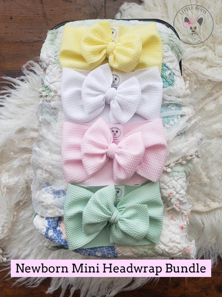 Bundle micro baby store bows