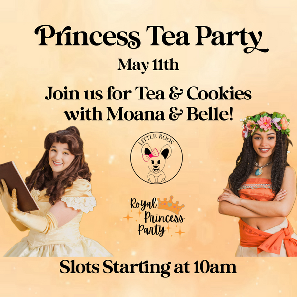 Princess Tea Party with Moana & Belle - May 11th