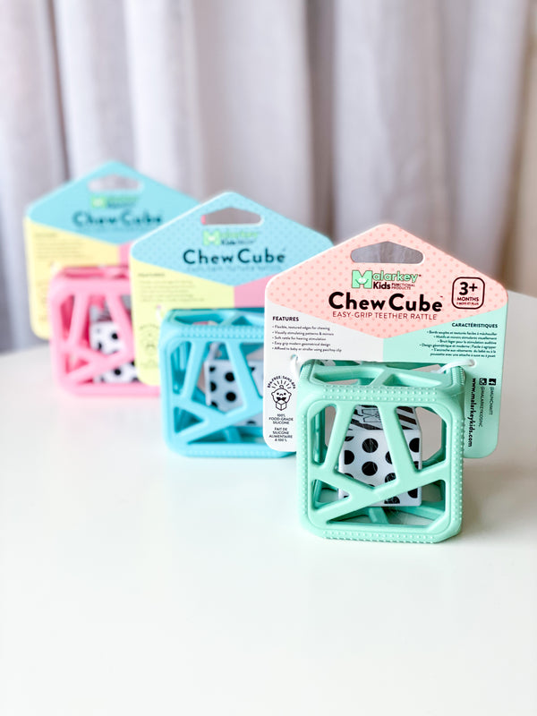 Malarkey Kids Teething Chew Cube Various Colors 