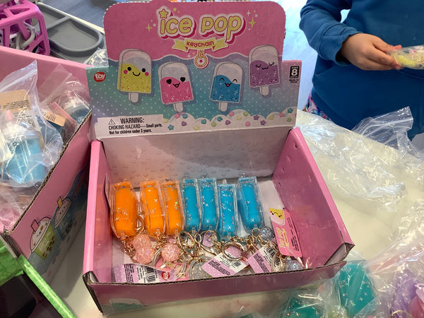 Ice Pop Glitter Clip On