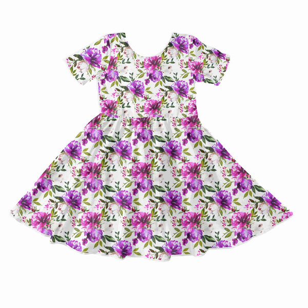 Sweet Pea Floral - Handmade Clothing -  PREORDER