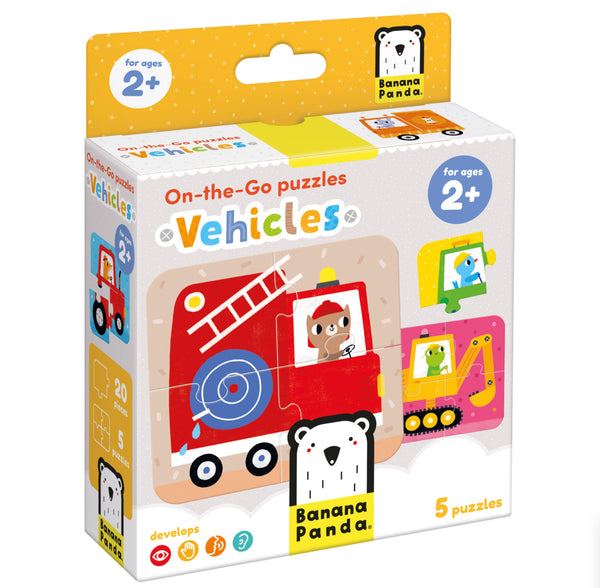 On The Go Puzzle - Vehicles