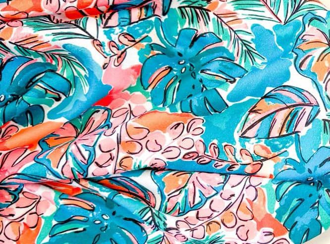 Tropical Blooms BUMMIES - Made to Order