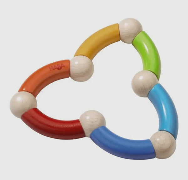 Color Snake Wooden Rattle