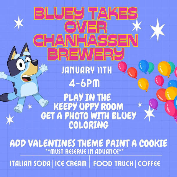 Blue Dog Takes Over Chanhassen Brewery - January 11th