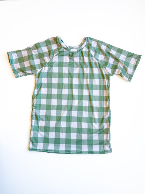 Sage Plaid Handmade Clothing -  Made to Order