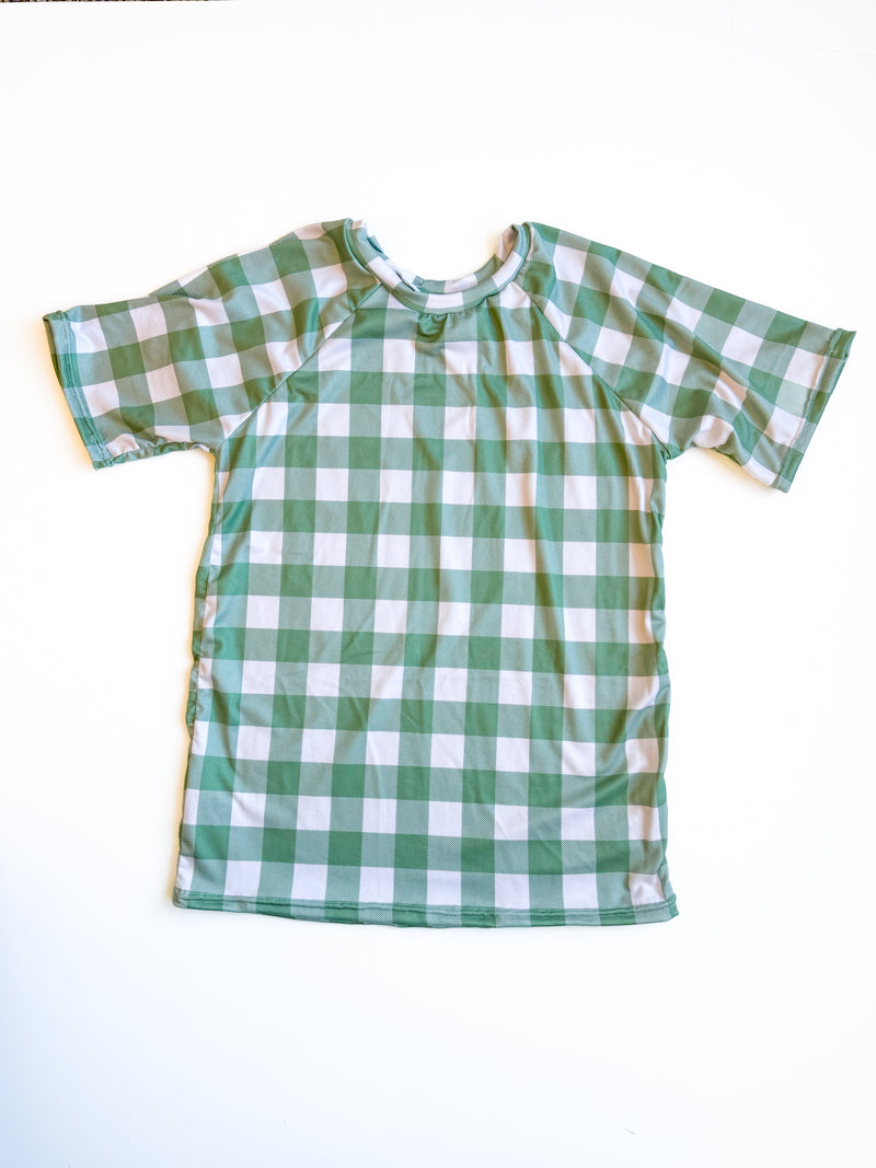 Sage Plaid Handmade Clothing -  Made to Order