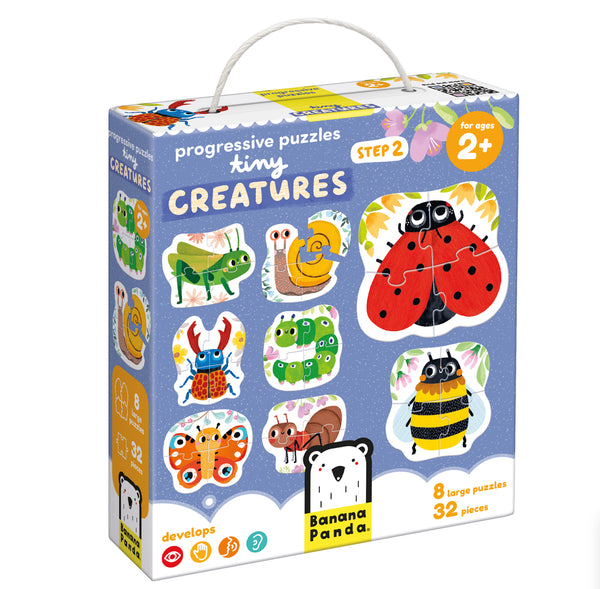 Progressive Puzzles - Tiny Creatures