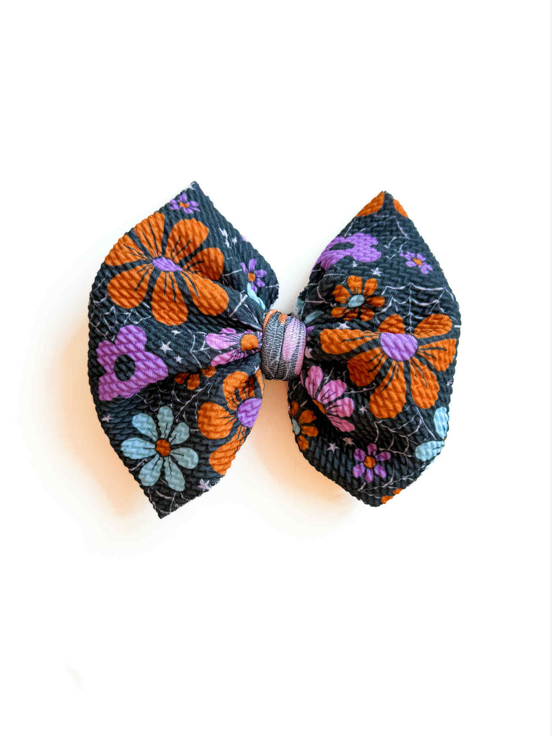 Spooky Garden Hair Bow - Made to Order