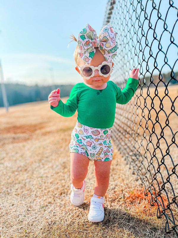 Lucky Charm Hair Bow - Made to Order