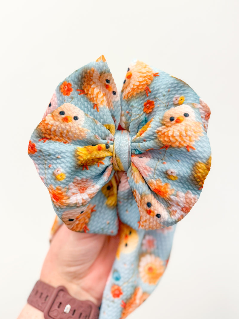 Chicks - Double Loop Hair Bow - Made to Order