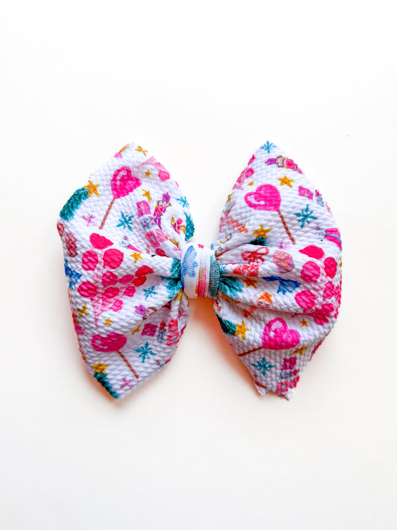 Nutcracker Magic Hair Bow - Made to Order