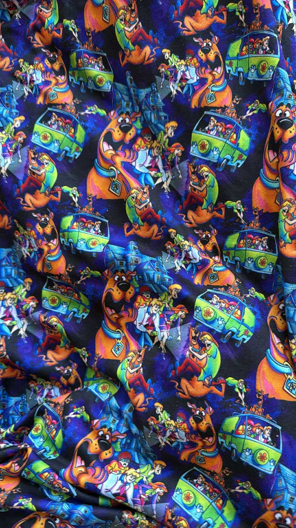 Mystery Machine BUMMIES - Made to Order - DOUBLE BRUSHED POLY
