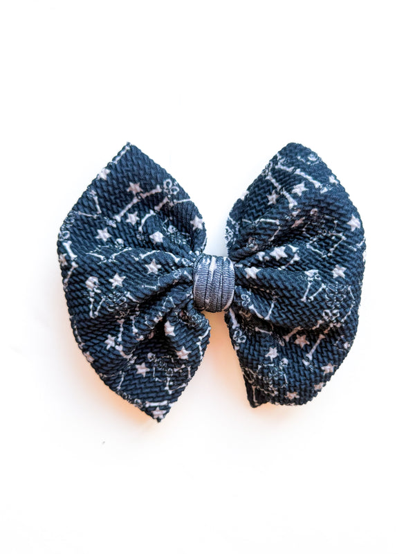 Dancing Bones Hair Bow - Made to Order