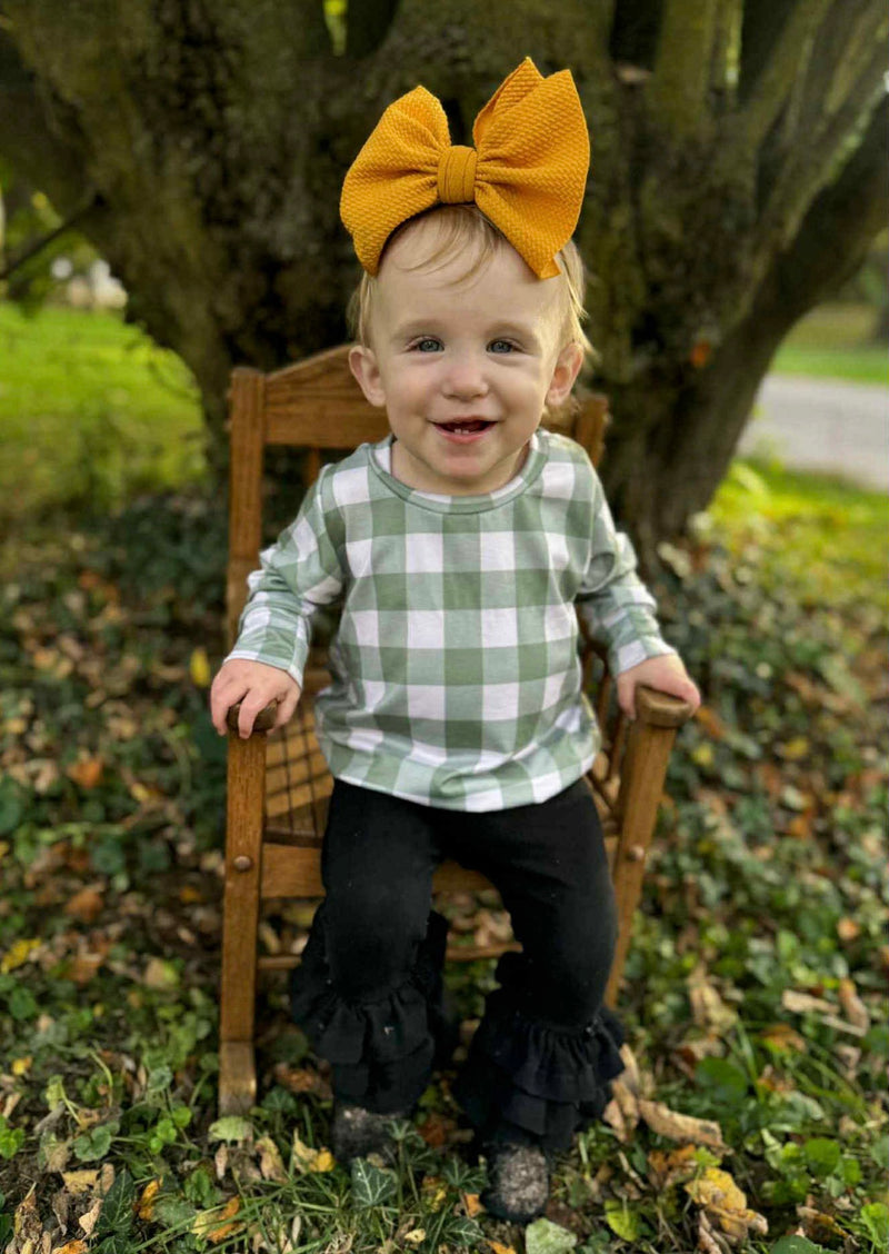Sage Plaid Handmade Clothing -  Made to Order
