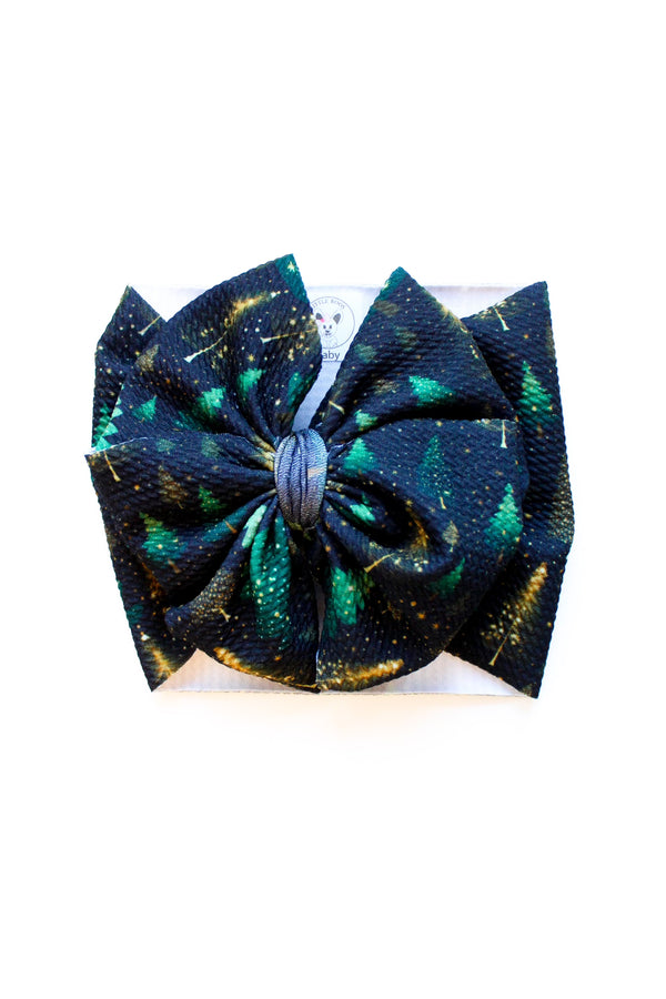 Golden Pines - Double Loop Bow - Made to Order