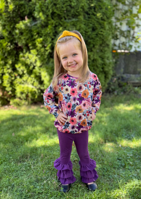 Jeweled Meadow Floral Handmade Clothing -  Made to Order