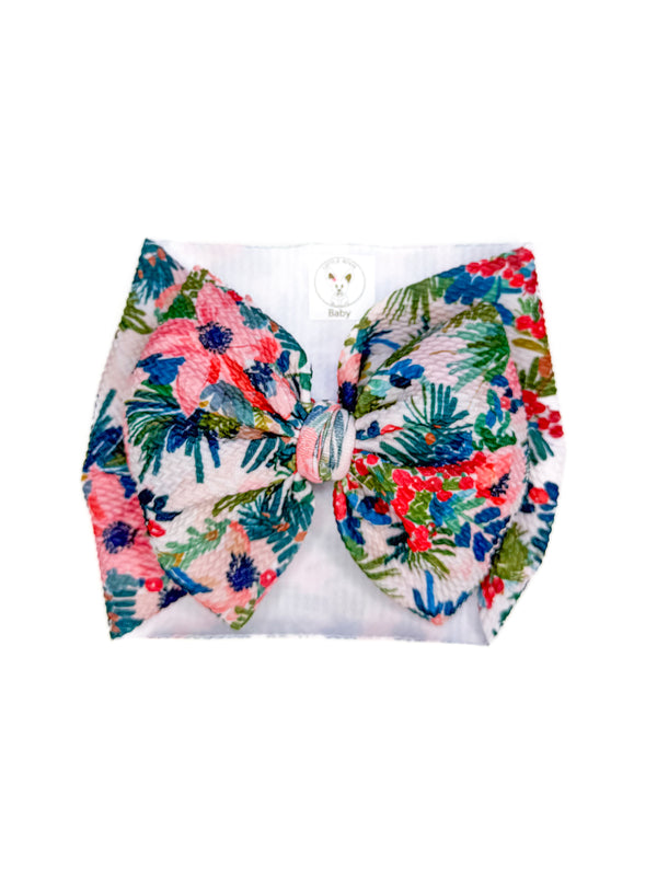 Mistletoe Meadows Hair Bow - Made to Order