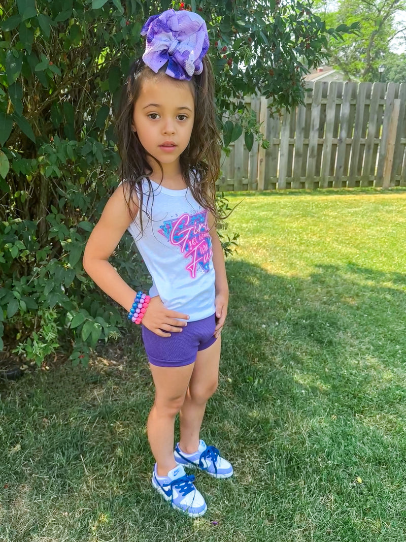 Mystic Waves - Double Loop Hair Bow - Made to Order – Little Roo's MN, LLC