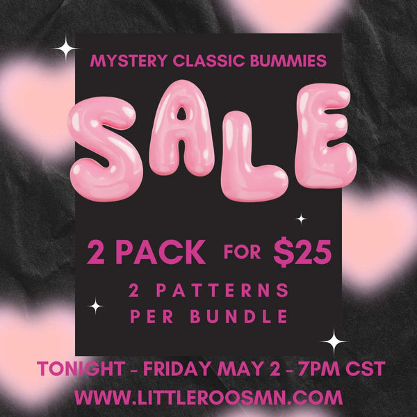 2 PAIR BUNDLE CLASSIC BUMMIES - TAT - 2 PATTERNED PAIR PER BUNDLE