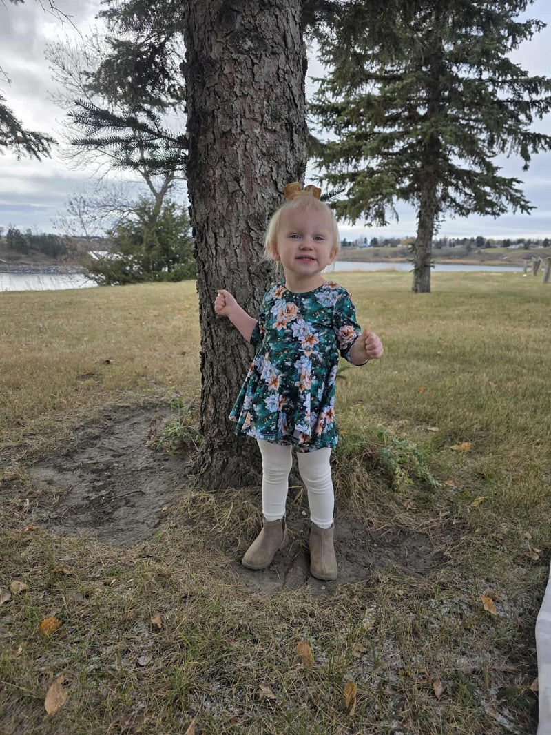 Winters Bounty Floral Handmade Clothing -  Made to Order