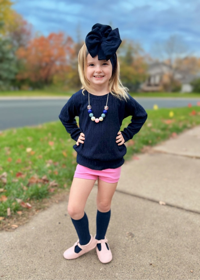 Navy - Sweater - Made to Order