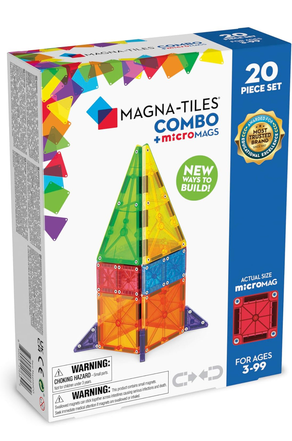Magna-Tiles® Combo 20-Piece Set – Little Roo's MN, LLC