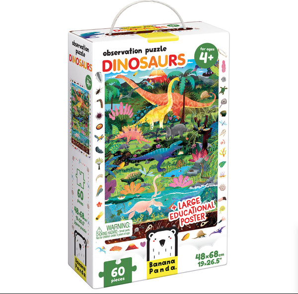 Observation Puzzle - Dinosaur