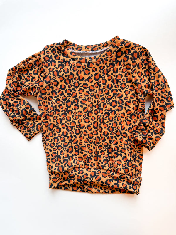 Cheetah Girl Ribbed Slouchy