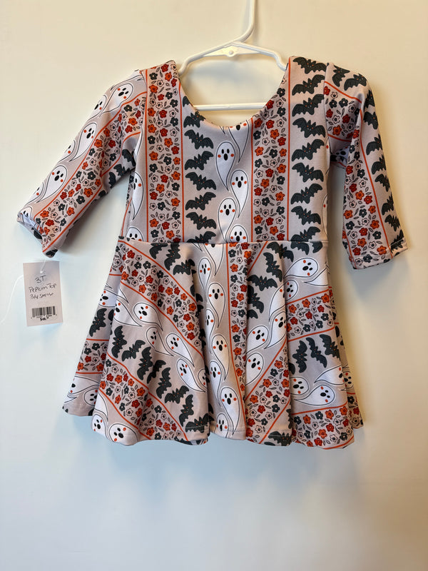 Ghouls 3T peplum Top