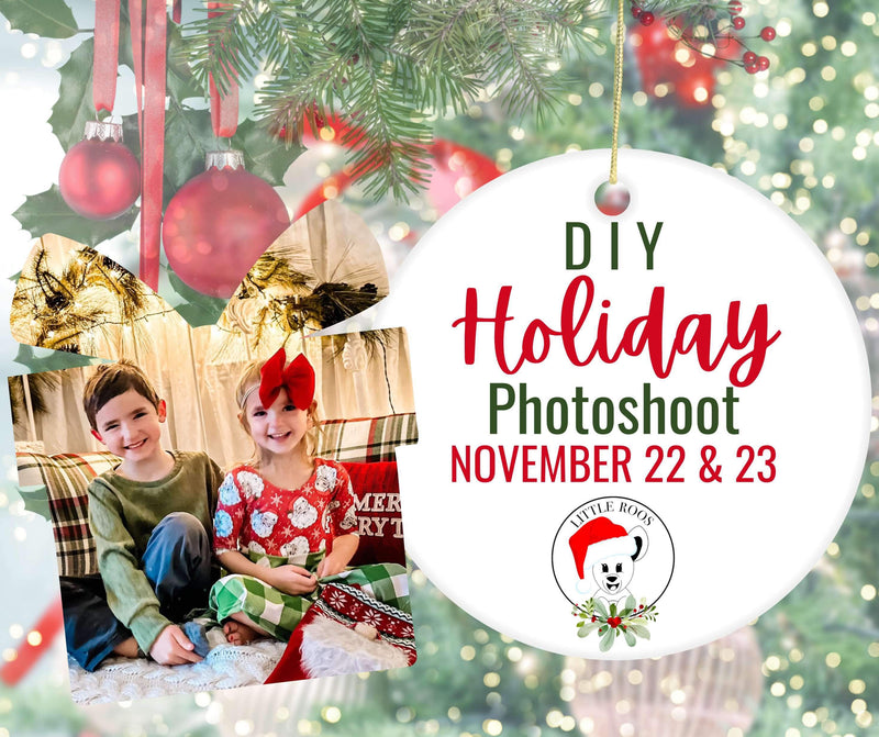 Holiday Photoshoot $5 per Family or Bring 5 Food Shelf Items - November 22nd & 23rd