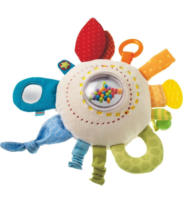 Teether Cuddly Rainbow Round Activity Toy