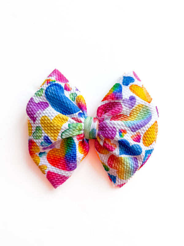 Love Explosion Hair Bow - Made to Order