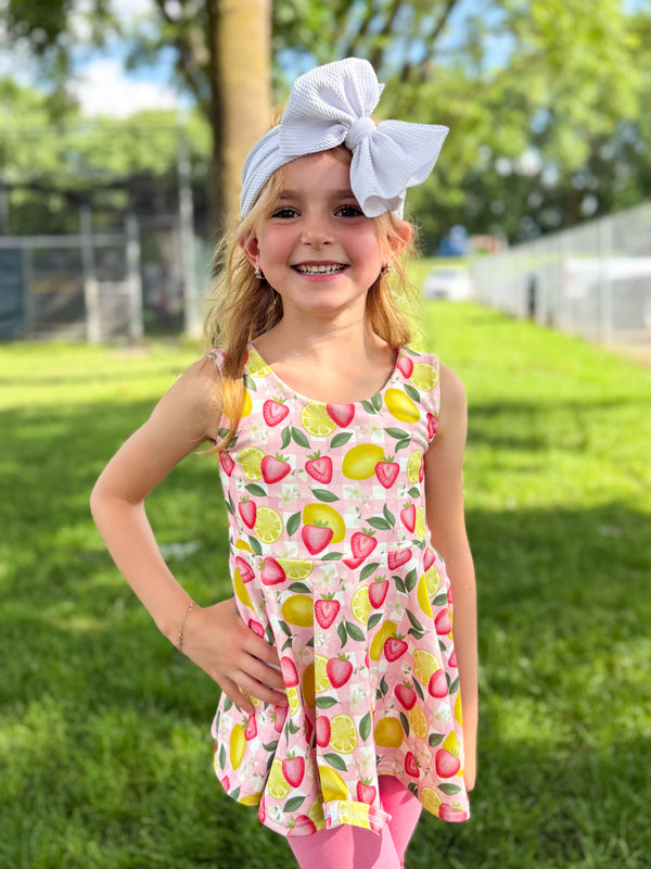 Strawberry Lemonade Handmade Clothing -  Made to Order