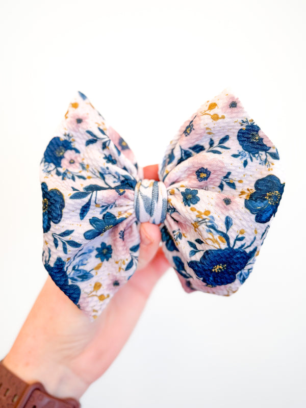 Evening Bouquet Hair Bow - Made to Order