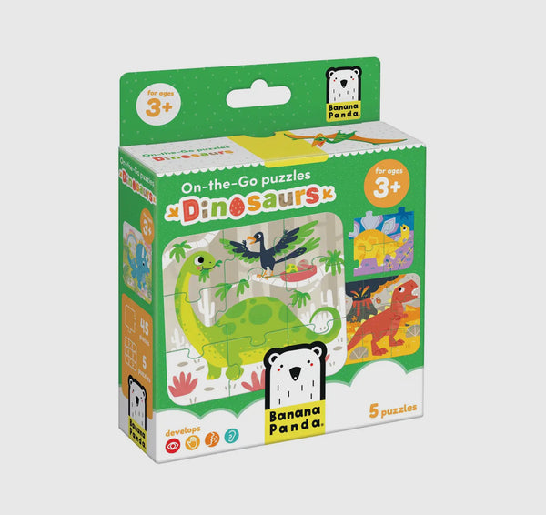 On The Go Puzzle - Dinosaurs
