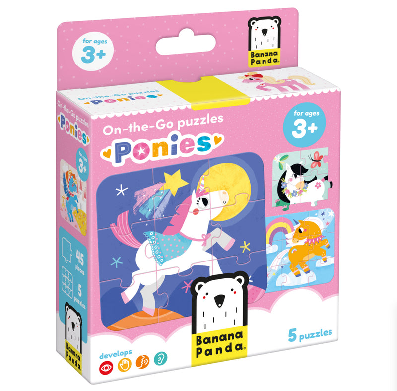 On The Go Puzzle - Ponies