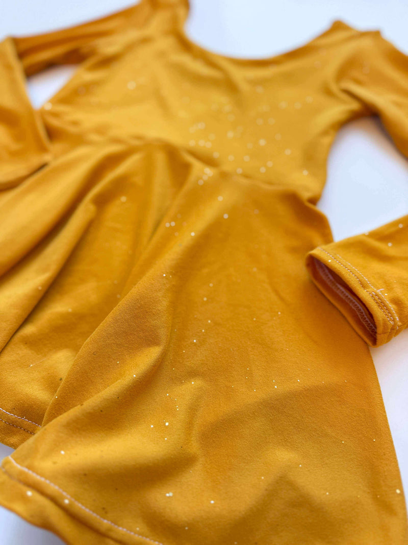 Glittered Gold Handmade Clothing -  Made to Order