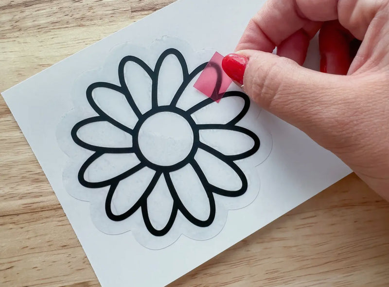 Flower Suncatcher Sticker Craft Kit For Kids