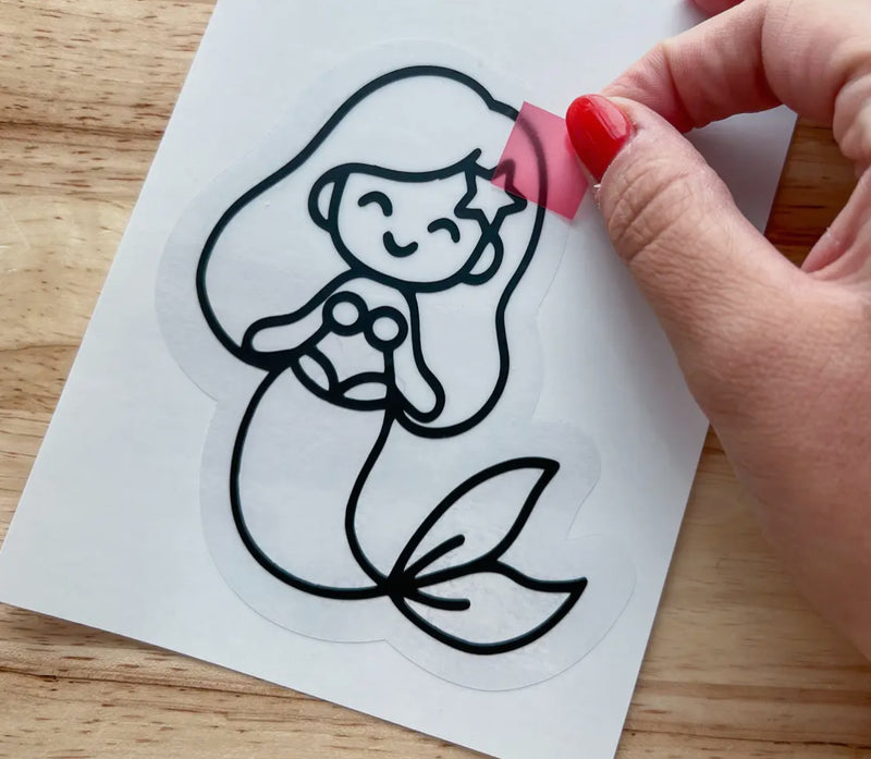 Mermaid Suncatcher Sticker Craft Kit For Kids