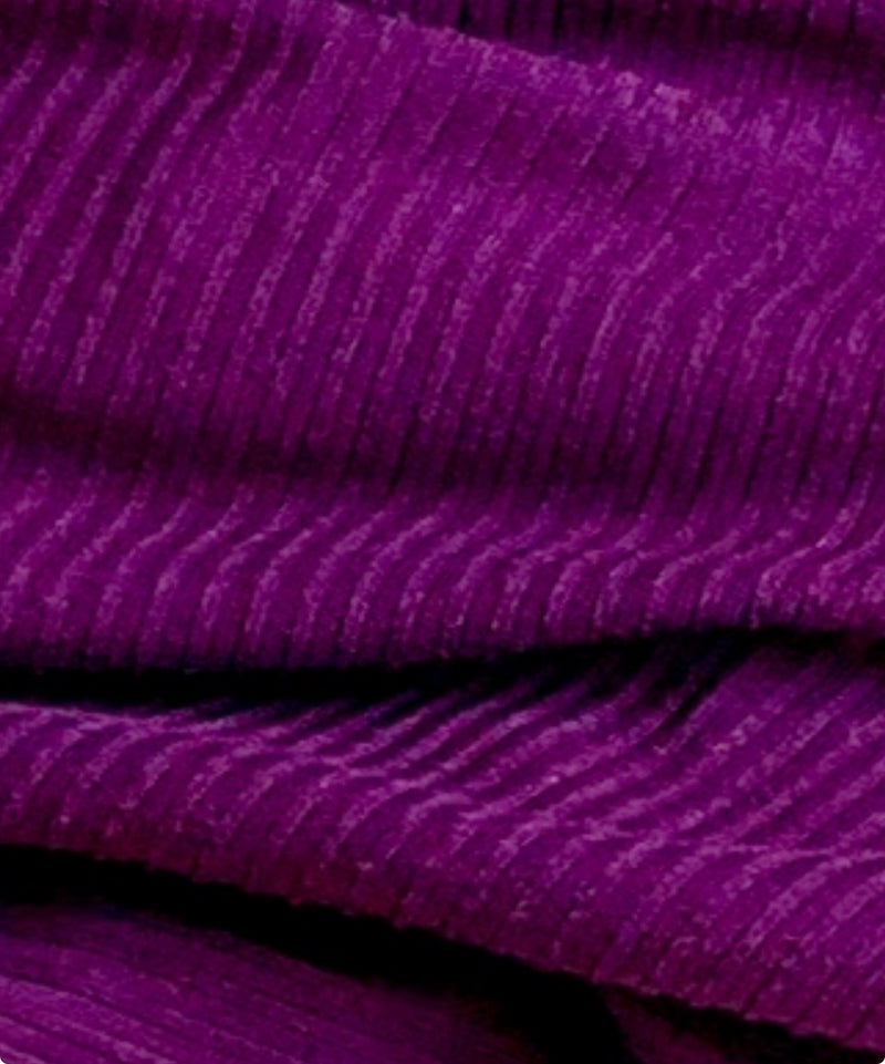 Violet Purple Ribbed BUMMIES - Made to Order