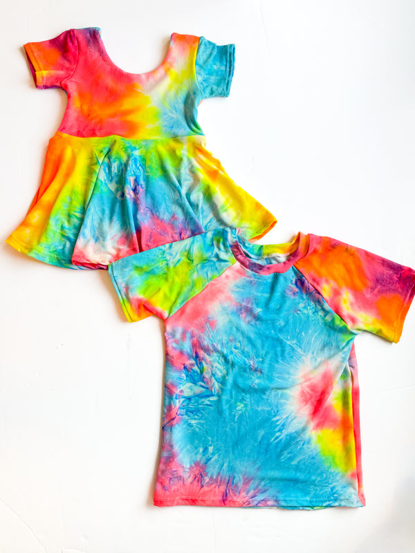 Groovy Tie Dye Handmade Clothing -  Made to Order