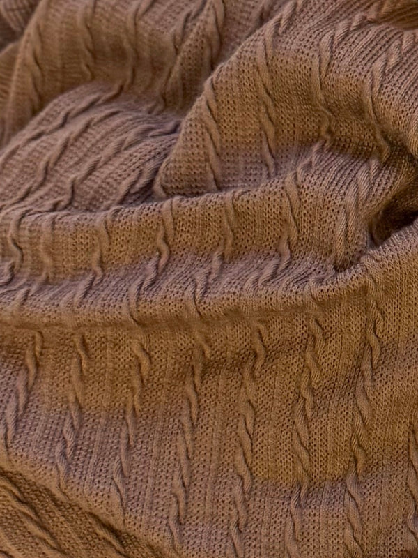 Espresso Cable - Hair Bow- Made to Order