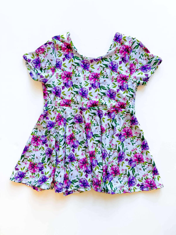 Sweet Pea Floral - Handmade Clothing -  PREORDER