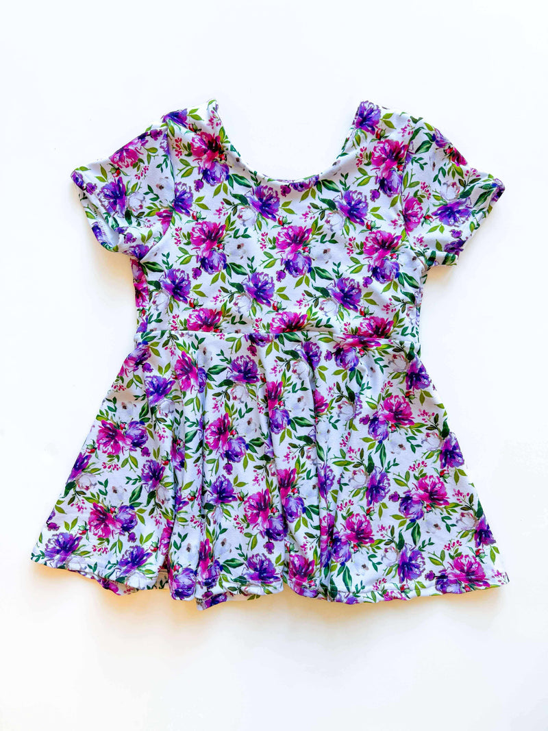 Sweet Pea Floral - Handmade Clothing -  PREORDER