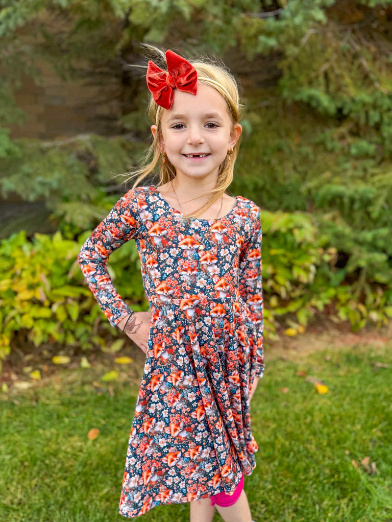 Foxy Blossoms - Handmade Clothing -  PREORDER