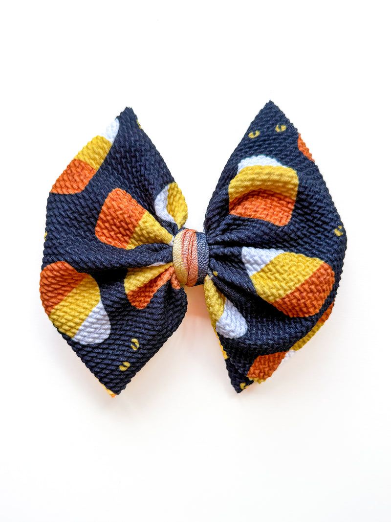Candy Corn Cutie Hair Bow - Made to Order