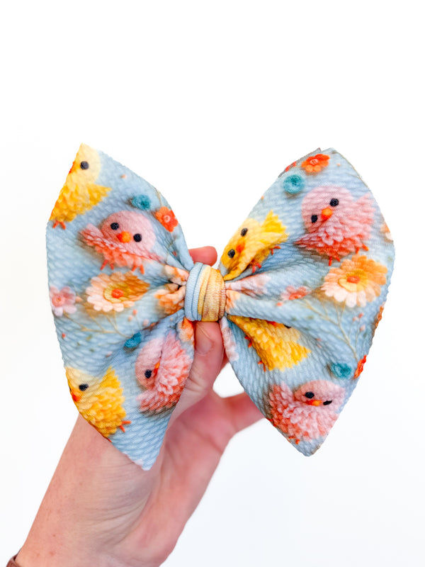 Chicks Hair Bow - Made to Order