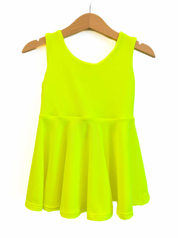 Neon Yellow Handmade Clothing -  Made to Order