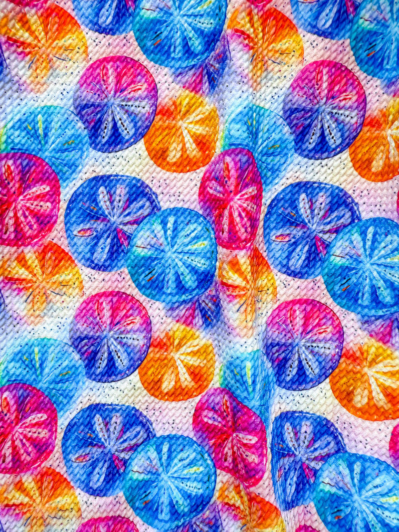 Rainbow Sands - Double Loop Hair Bow - Made to Order